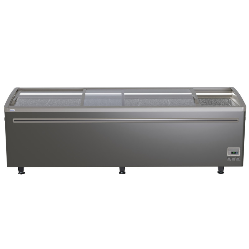 Морозильный ларь HAIER GTS2500G RAL7037 серый; BY0KG3000RU