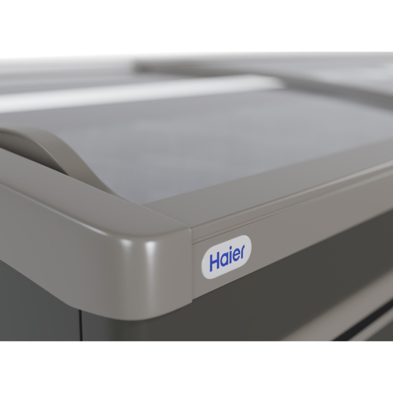 Морозильный ларь HAIER GTS2500G RAL7037 серый; BY0KG3000RU