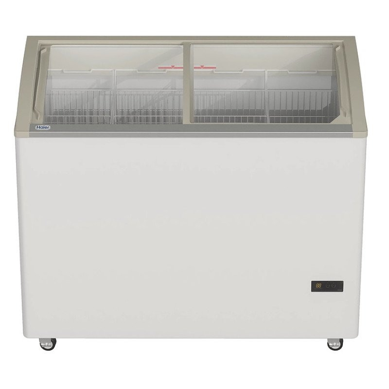 Ларь морозильный HAIER SD-416AELUA (стекл крышка)