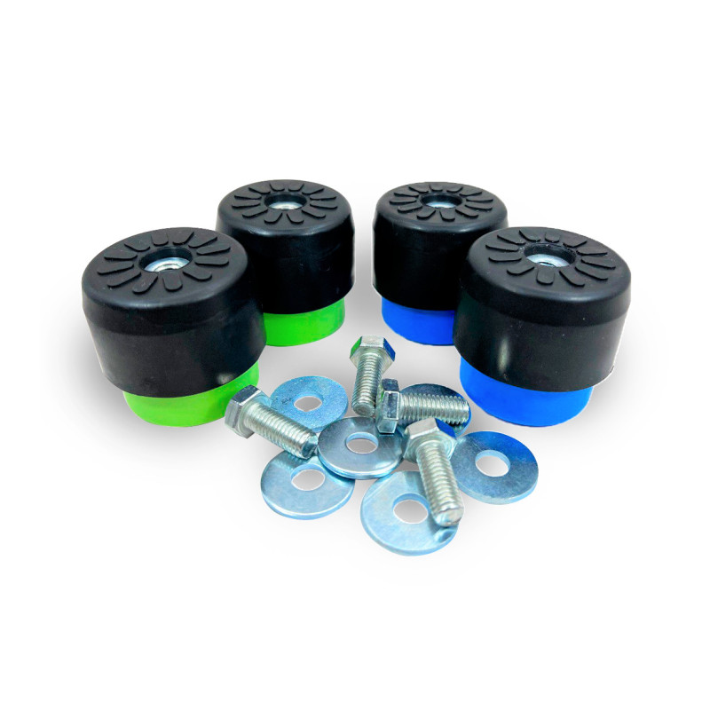 Виброопоры REXFABER RFPMM40 с пружинным демпфером, комплект 4 шт, до 40 кг 💚💙🔧