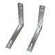 Кронштейн из НЕРЖ стали KARDESLER METAL 620мм (620x400мм; AISI 304;); KM07-WBS620-EH-PA