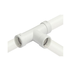 Тройник для жесткой дренажной трубки ARTIPLASTIC with O-ring (25мм)