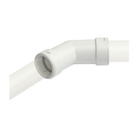 Угол 135° для жесткой дренажной трубки ARTIPLASTIC with O-ring (25мм)