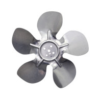 Крыльчатка вентилятора WEIGUANG (алюм.; ø200мм/28°, нагнетание); AluBlade200/28B