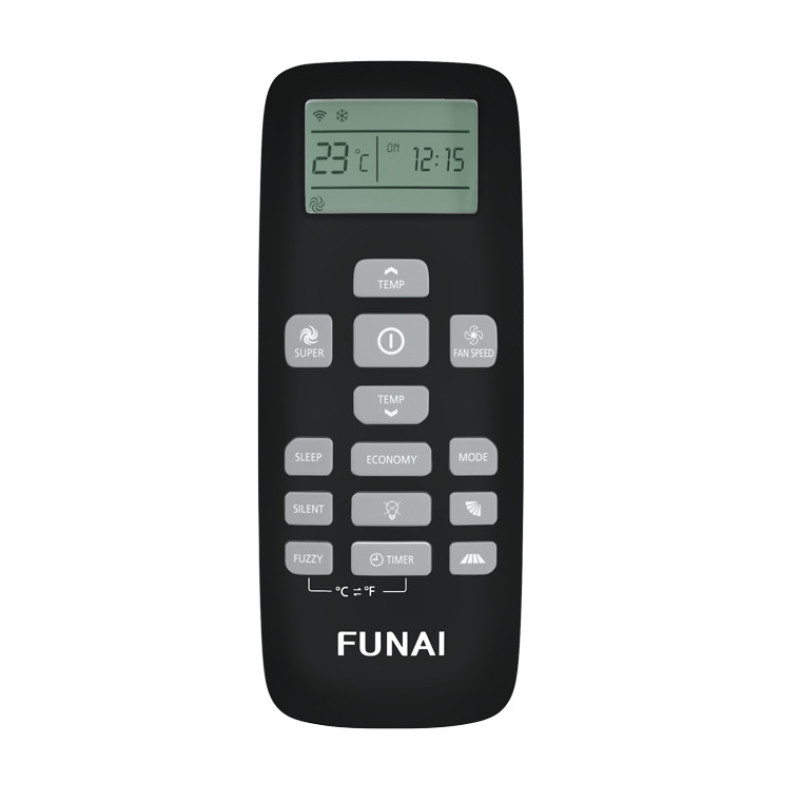 Мощный внутренний блок сплит-системы FUNAI SENSEI Inverter RAC-I-SN35HP.D04/S для комфортного климата ❄️🔥