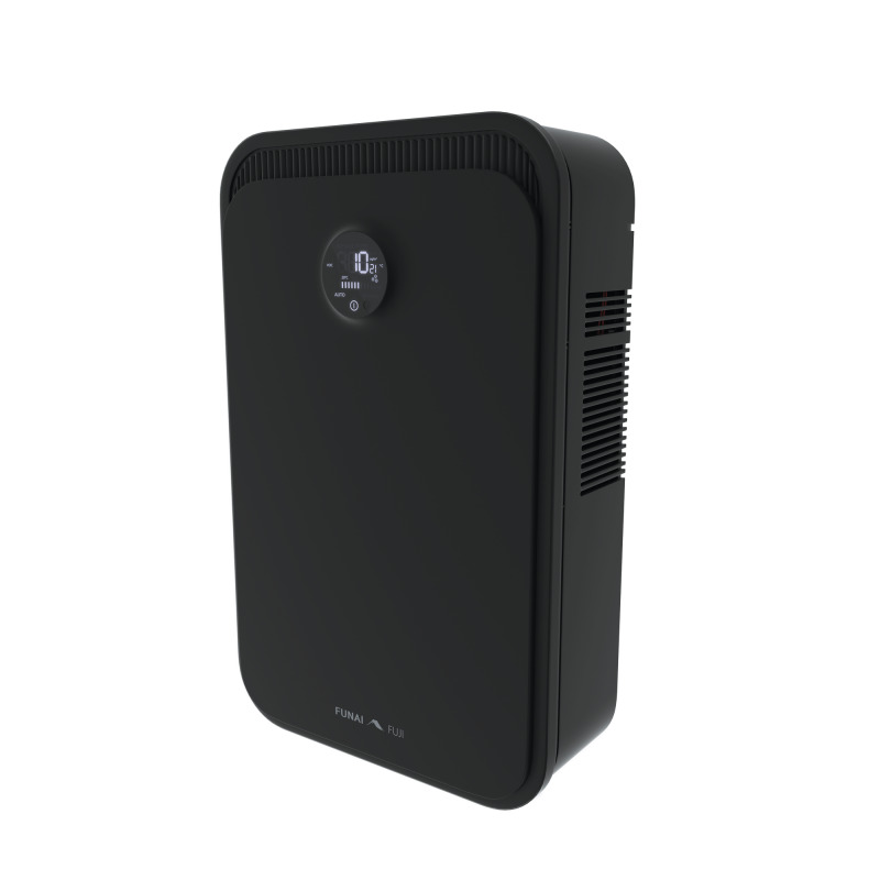 Настенная приточно-вытяжная установка FUNAI (черный); ERW-150X.D