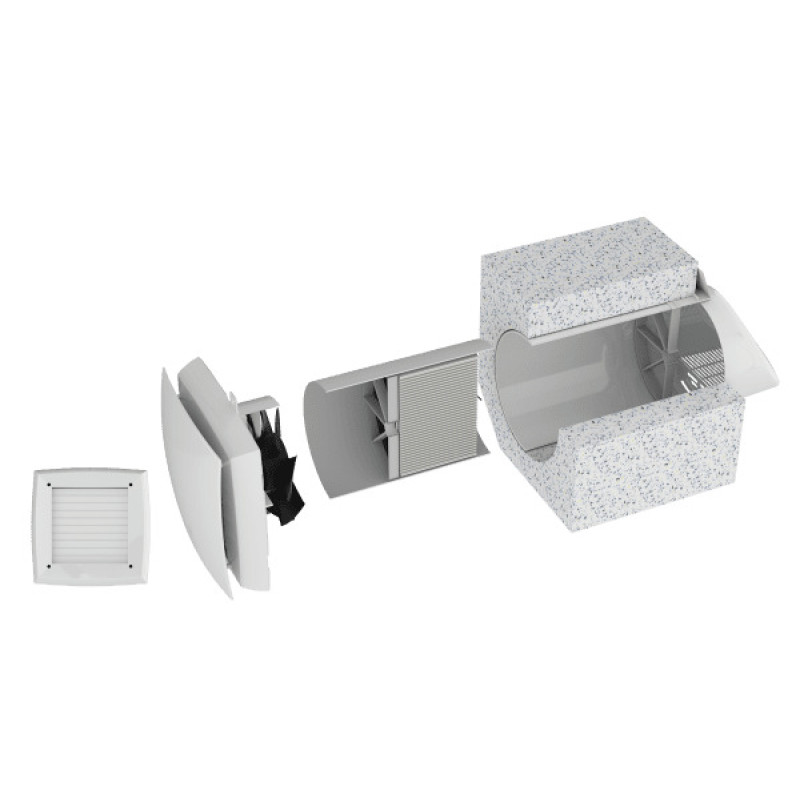 Энергоэффективная приточно-вытяжная вентиляц. уст. ROYAL CLIMA; RCF-70